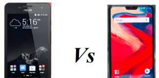 Compare Asus Zecfone Z2Â  Vs OnePlus 6